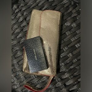 Estee Lauder Party Shimmer Cosmetic Make-up Bag and eye shadow